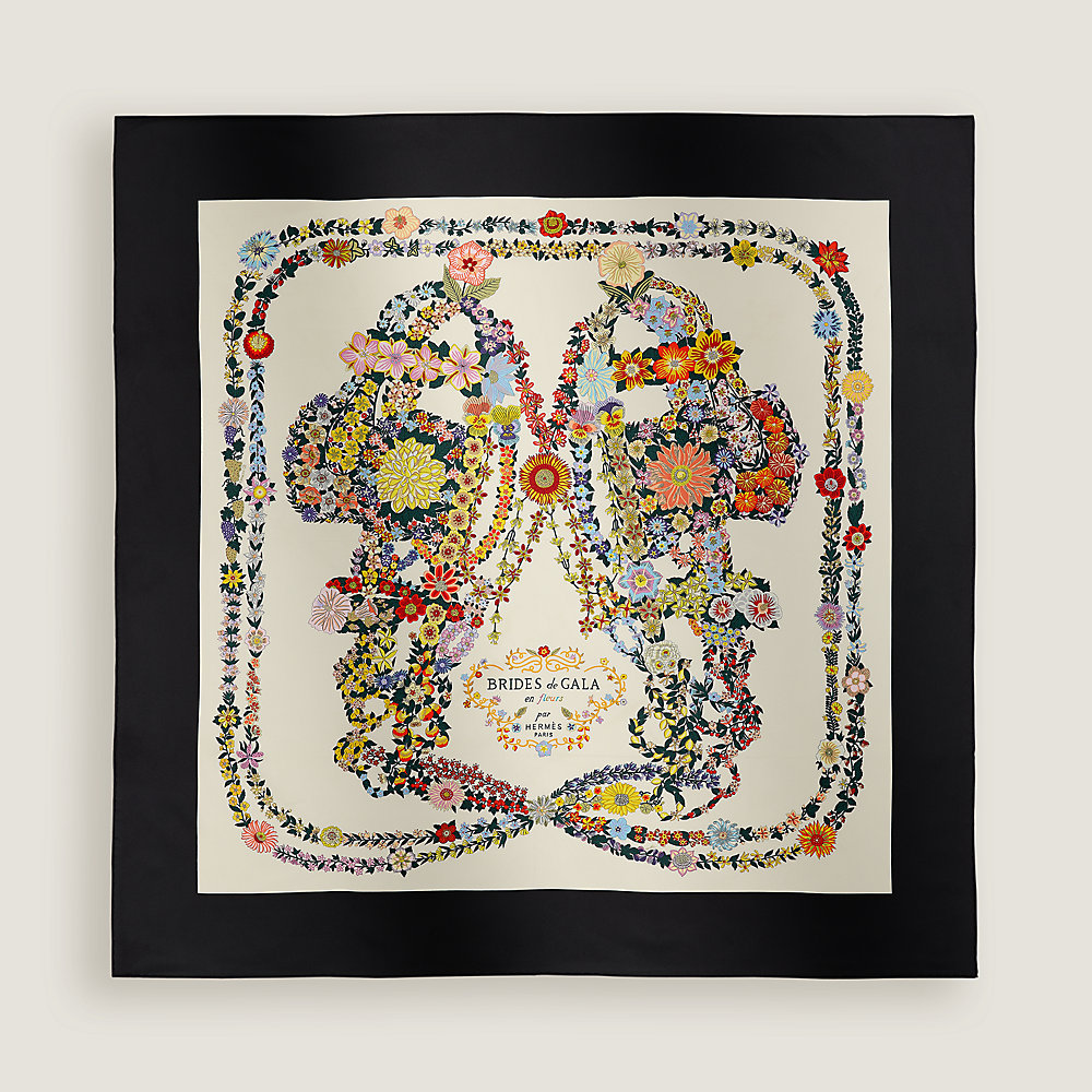 2025新商品 brides-de-gala-en-fleurs-scarf 小物